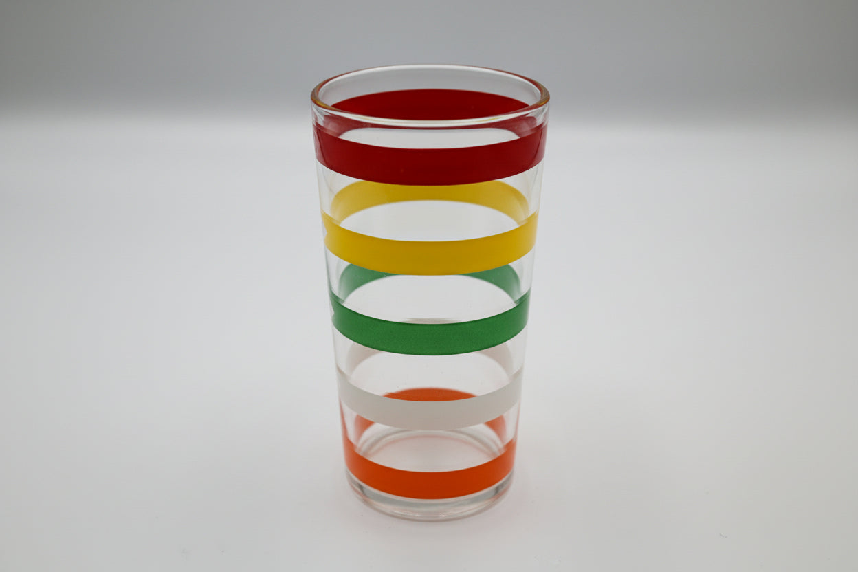 Anchor Hocking Fiesta Stripe Glasses