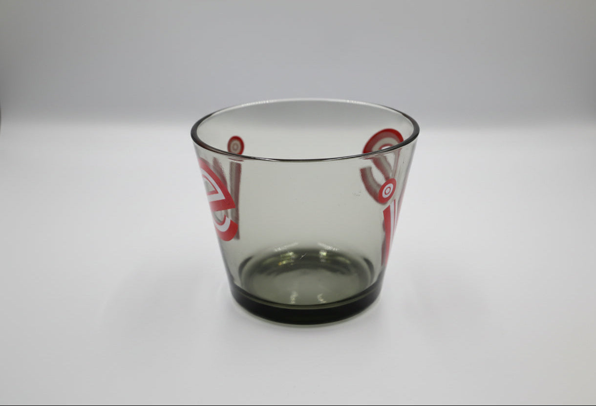 Vintage Federal Glass ‘ICE’ Bucket Bold Retro Barware