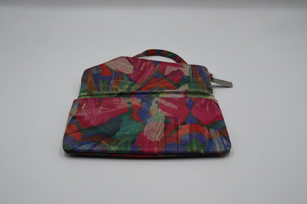 Vibrant Abstract Pattern Wristlet Wallet by HOBO International