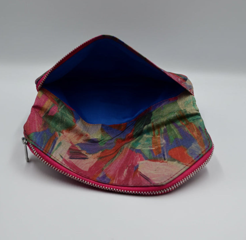 Vibrant Abstract Pattern Wristlet Wallet by HOBO International