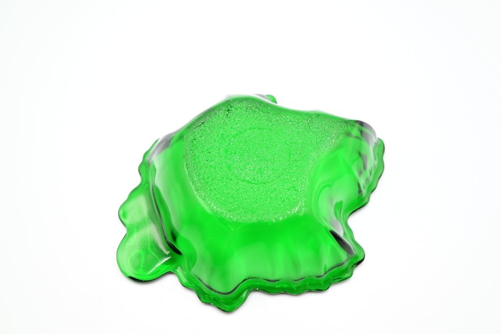 Atomic Green Anchor Hocking Jolly Leaf Bowl