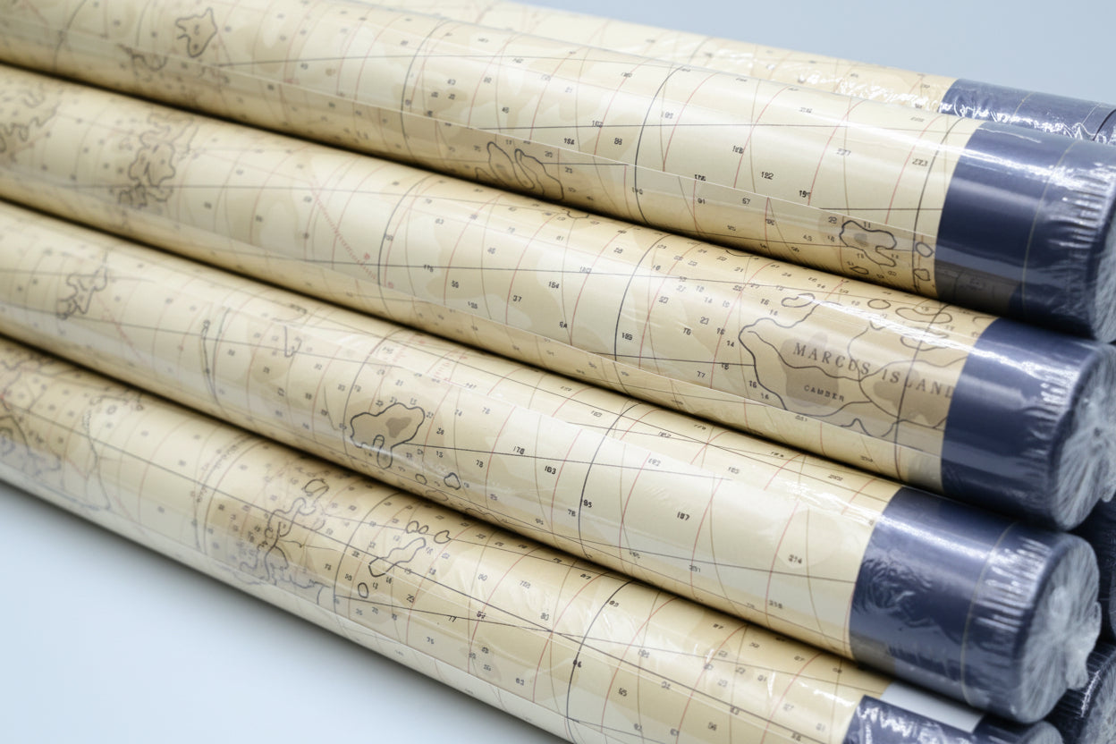 Ralph Lauren Old World Nautical Map Wallpaper