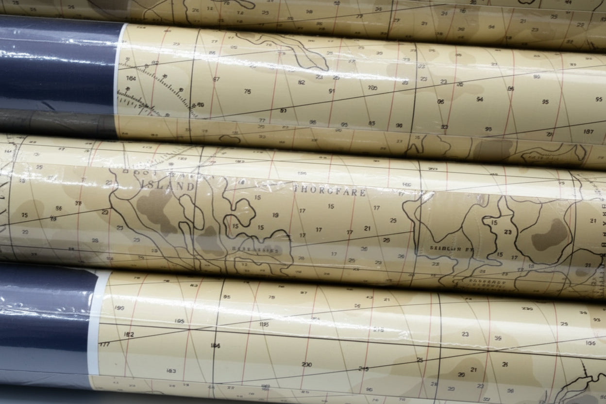 Ralph Lauren Old World Nautical Map Wallpaper